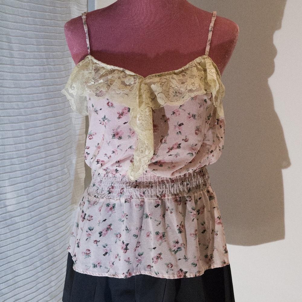 Laced Floral top
